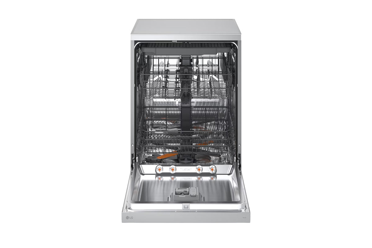 LG Series 5 TrueSteam™ QuadWash™ Freestanding Dishwasher | 14 Place | DF273FVS-18