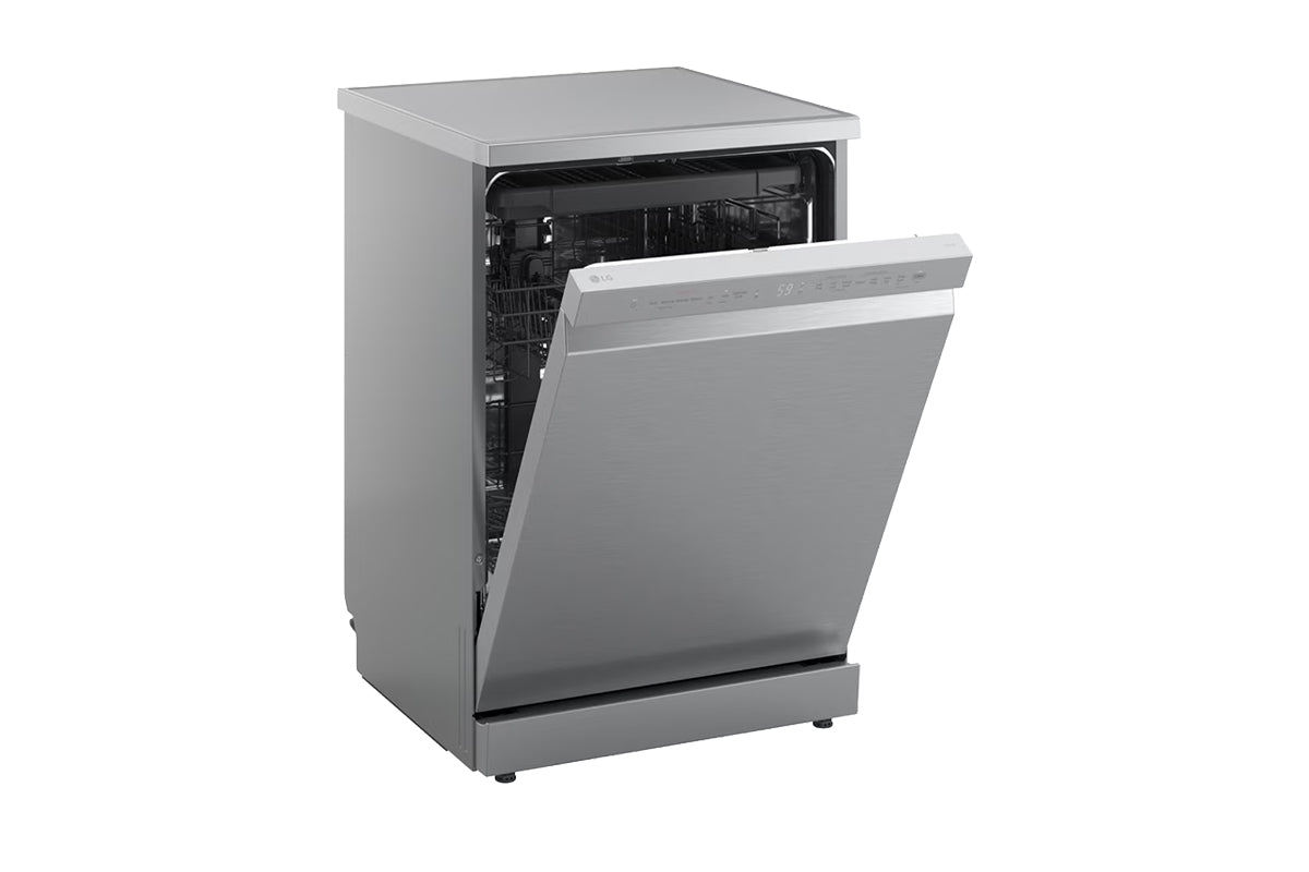 LG Series 5 TrueSteam™ QuadWash™ Freestanding Dishwasher | 14 Place | DF273FVS-5
