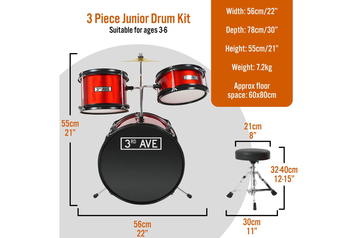 3rd Avenue - DKJ01RD - 2
