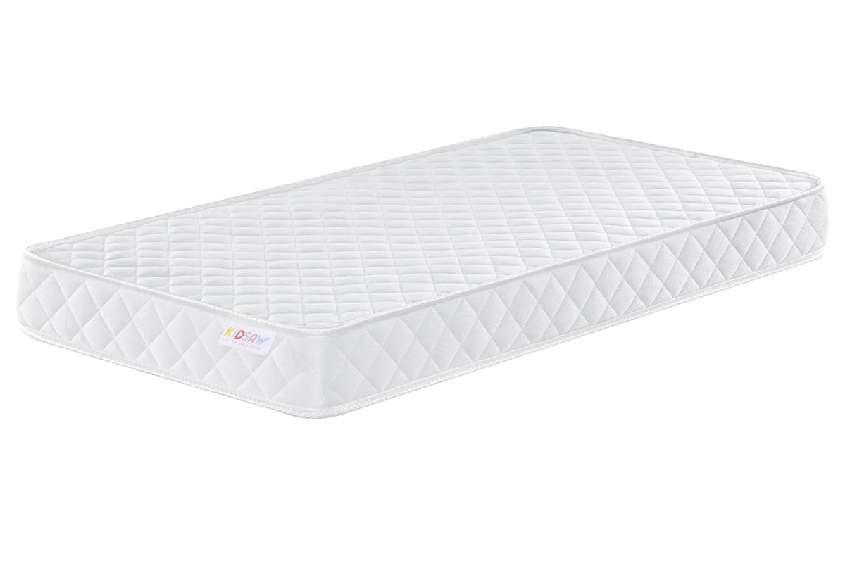 Kidsaw Deluxe Sprung Junior Toddler Mattress | Mattress | Quilted Cover | 140 X 70 Cm