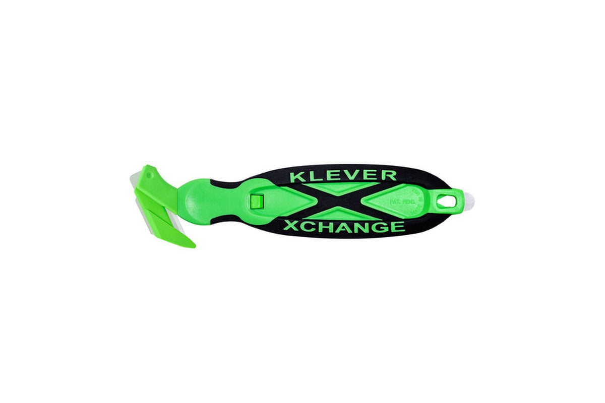 Klever Xchange Kleen Wider Cut With Scraper - Pack Of 12 | Safety Cutter