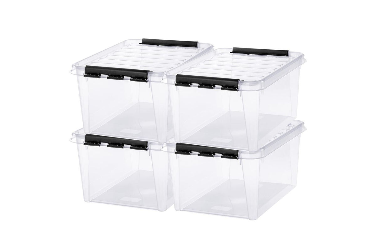 Smartstore Classic 31 Storage Box | Polypropylene | 32 Litre 4 Pack