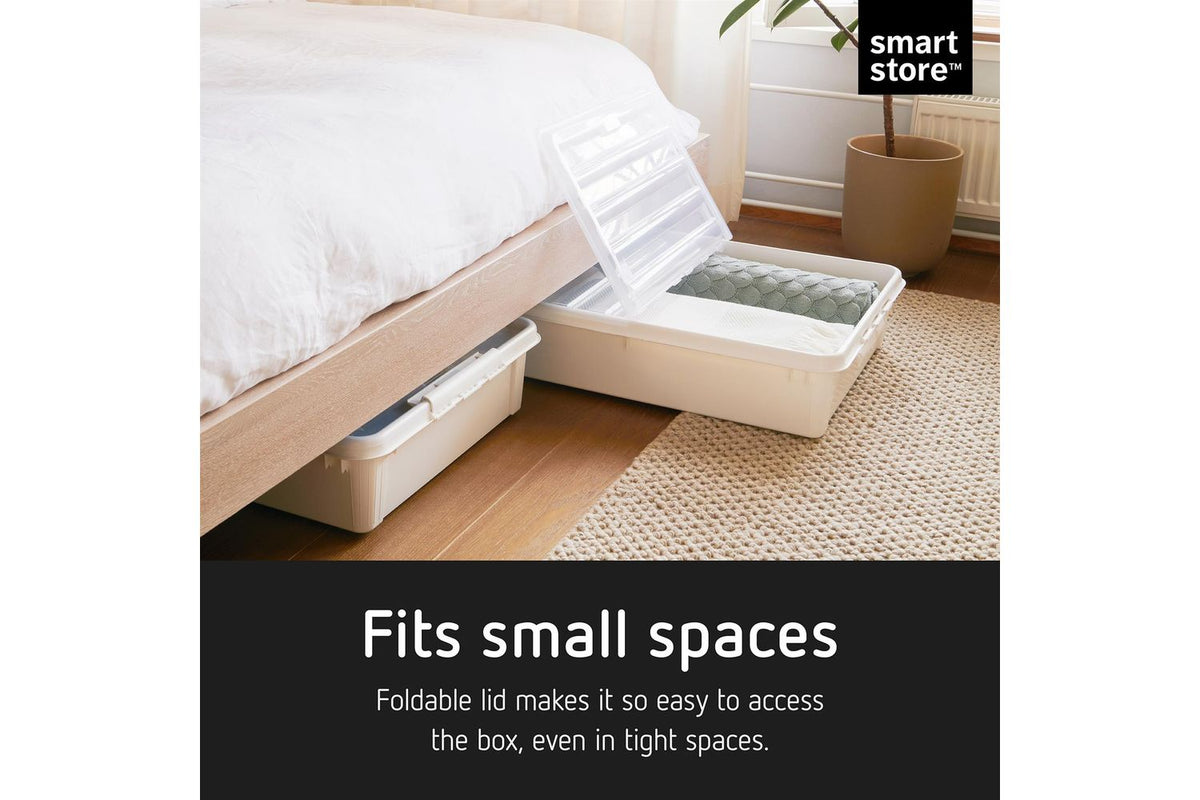 Smartstore Bedroller | Underbed Storage Box | Polypropylene | 79 X 59 X 18.5 Centimetres-4
