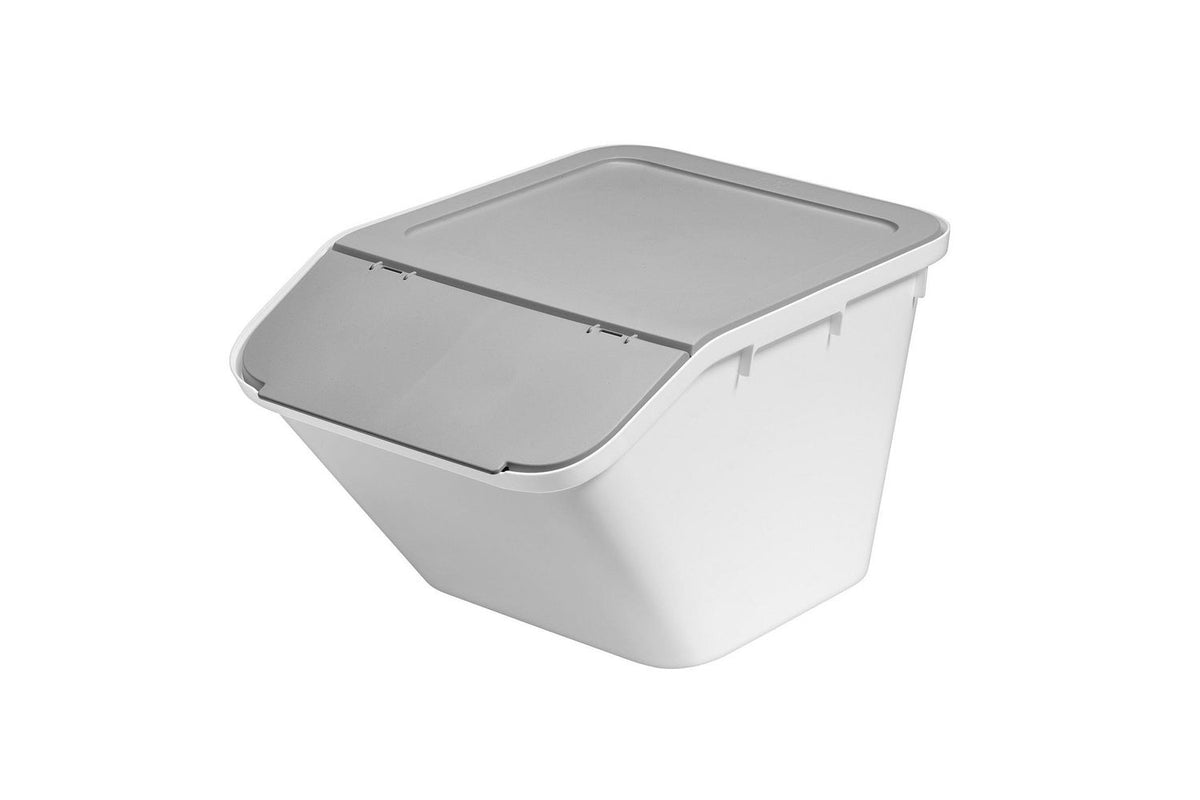 Smartstore Collect Stack-it | Recycling Bin | High-grade Polypropylene | 37 L Medium