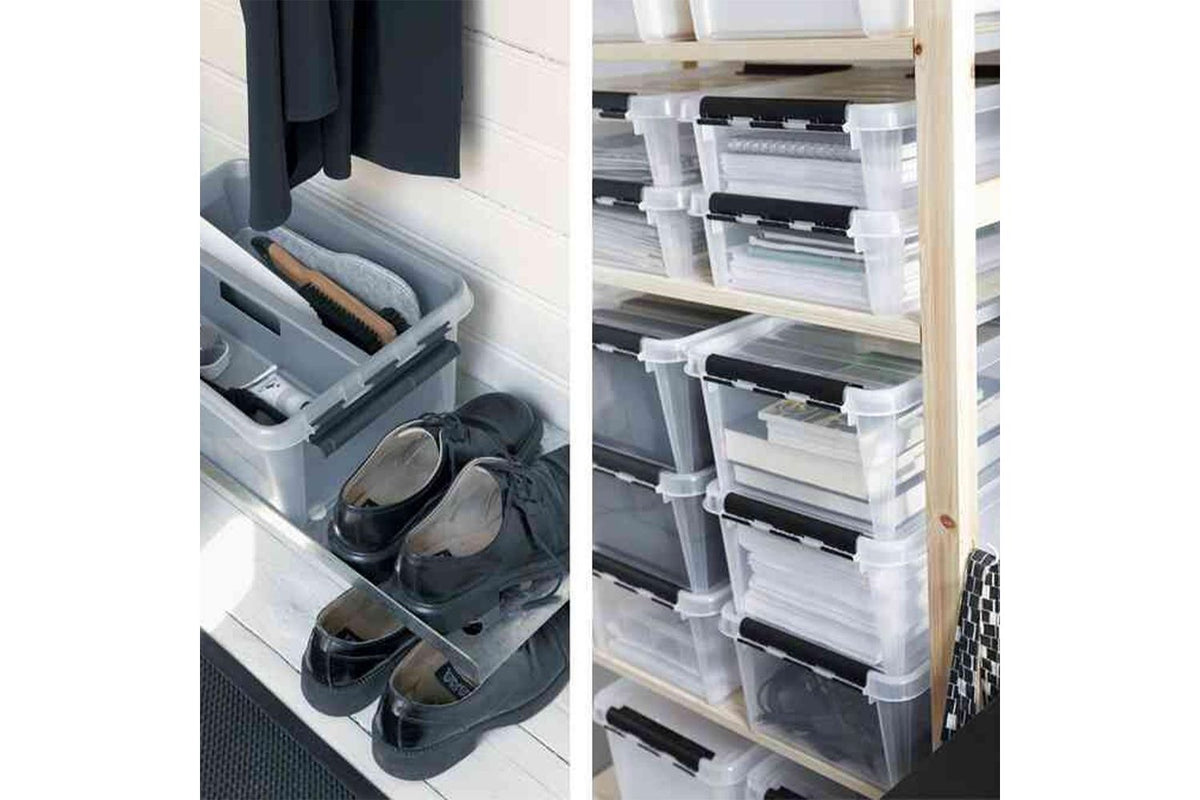 Smartstore Classic 15 Storage Box With Lid | Storage Box | Polypropylene | 14l | 6 Pack-4