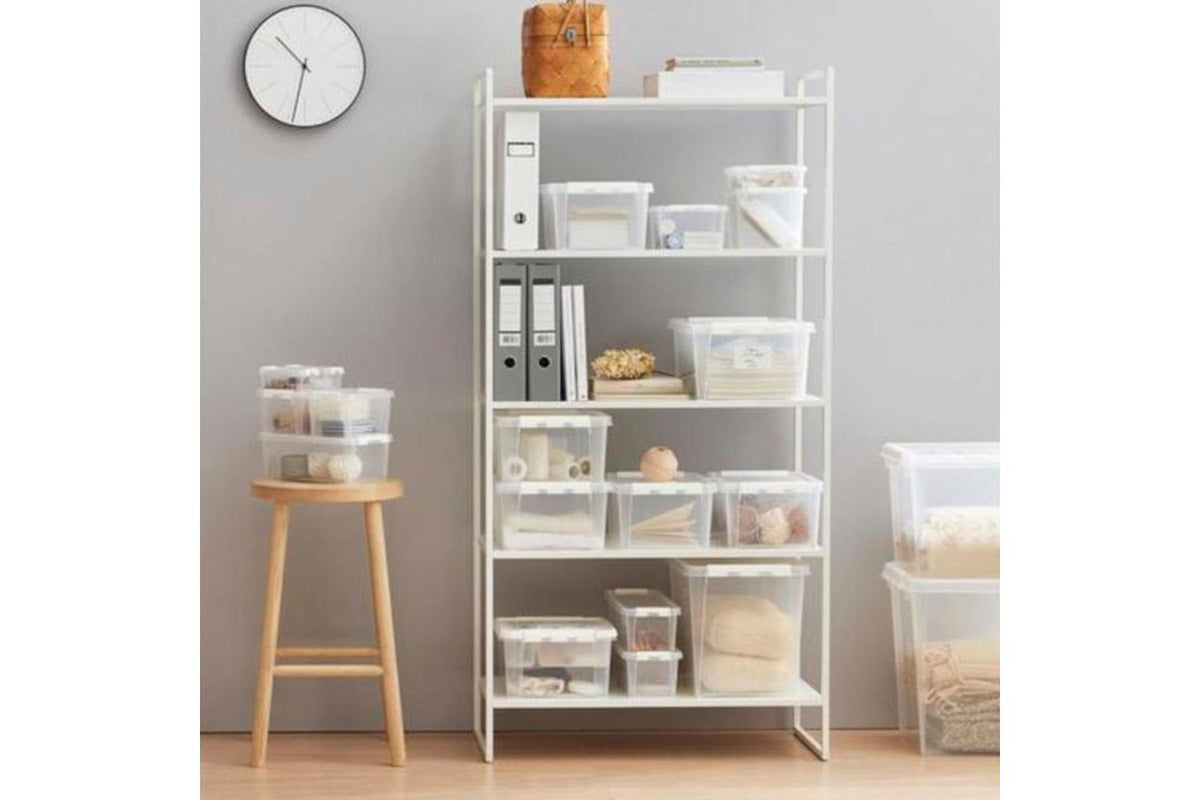 Smartstore Classic 50 Clear 2 Pack | Storage Box | Plastic | 52 Litre