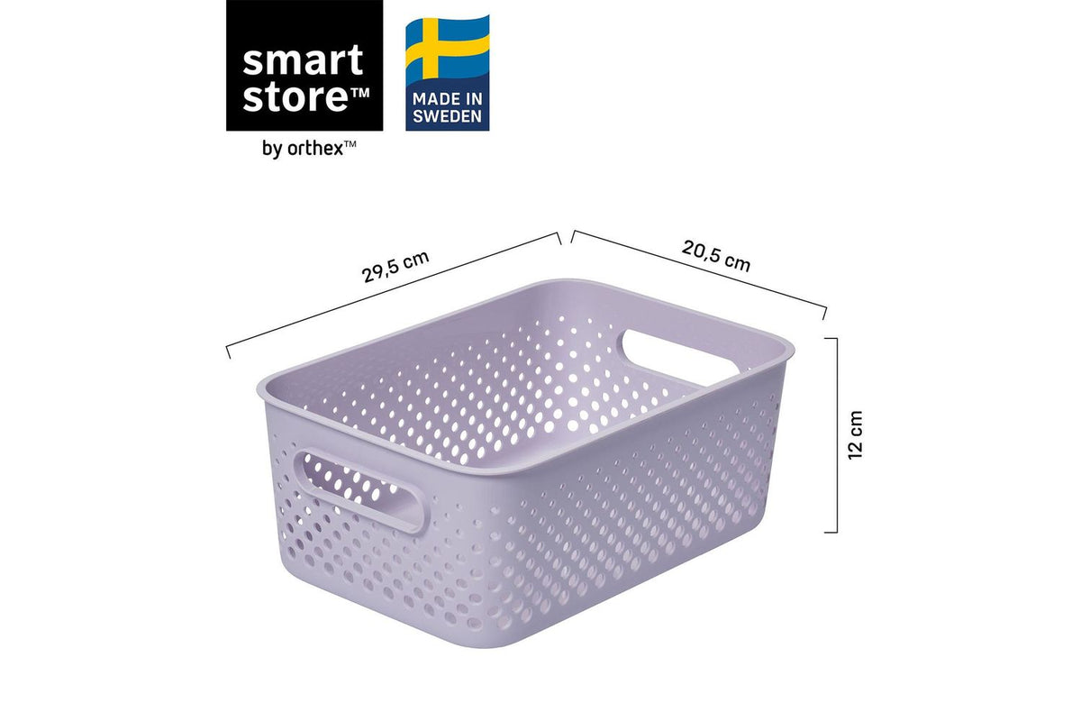 Smartstore Essence Medium Storage Basket Pack Of 3 | Storage Basket | Recycled Polypropylene | 5.6l-2