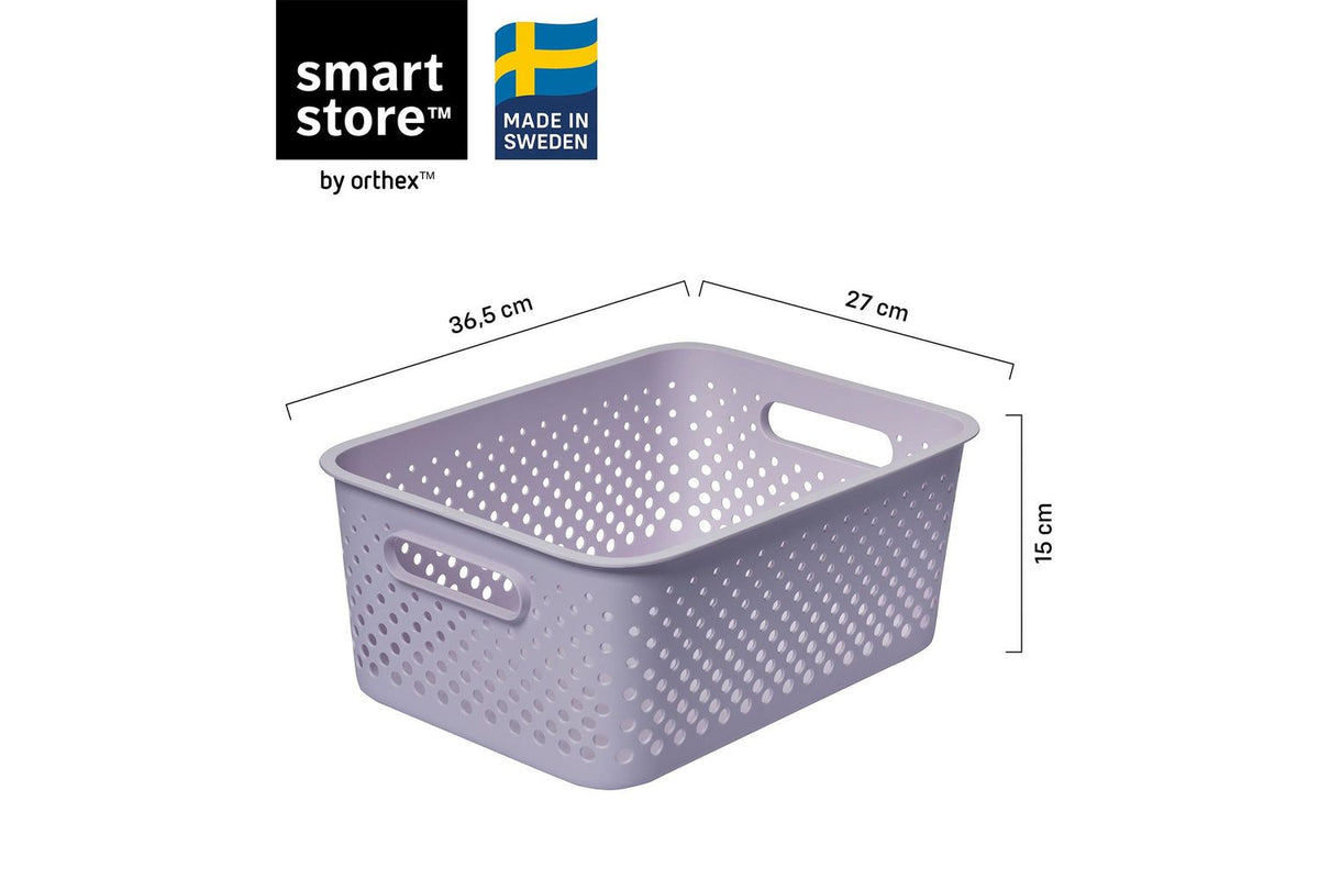 Smartstore Essence Large | Storage Basket | Recycled Polypropylene | 11.4 Litre Pack Of 3-2