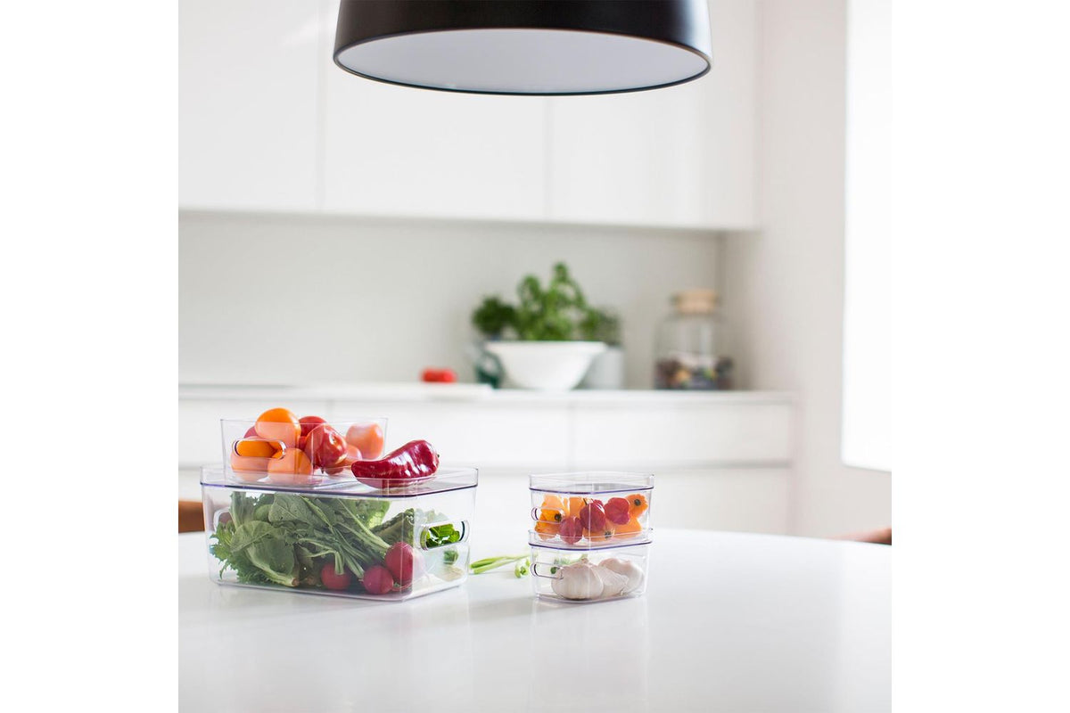Smartstore Compact Clear | Plastic Storage Box With Lid | Polypropylene | 5.3l Medium | Pack Of 3-3