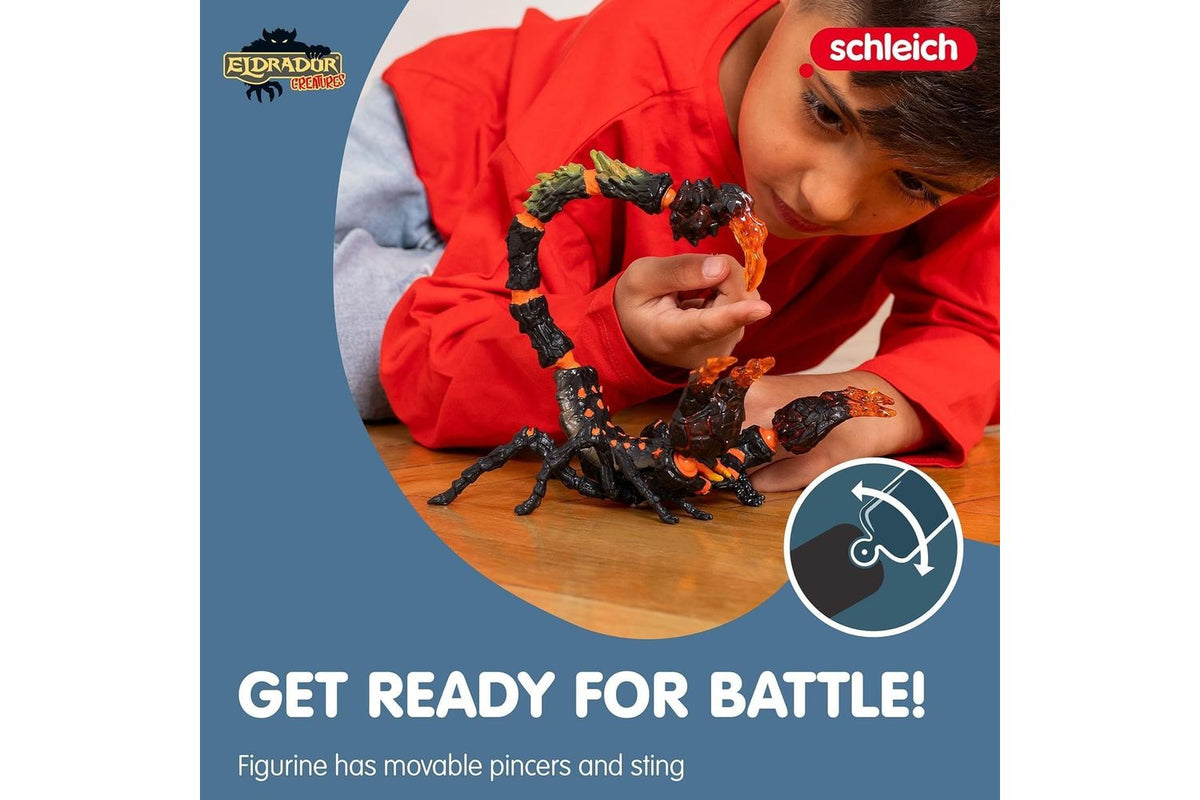 Schleich Eldrador Lava Scorpion | Toy Figure-5