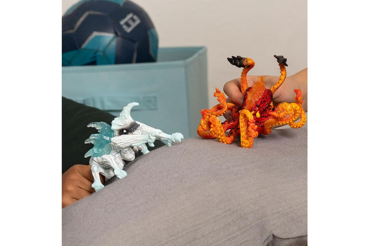 Schleich Eldrador Ice Bug Vs Fire Kraken | Figure Set-2