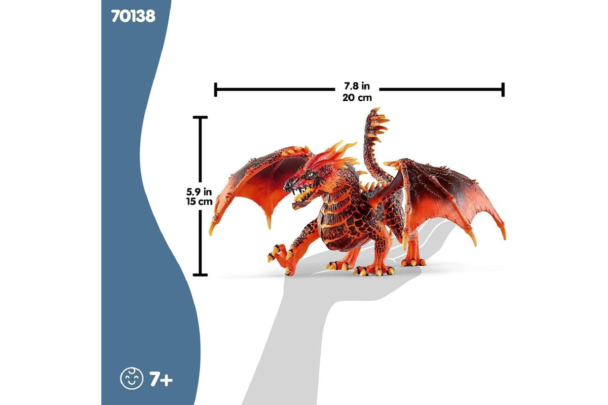 Schleich Eldrador Lava Dragon 70138 | Collectible Figure-3