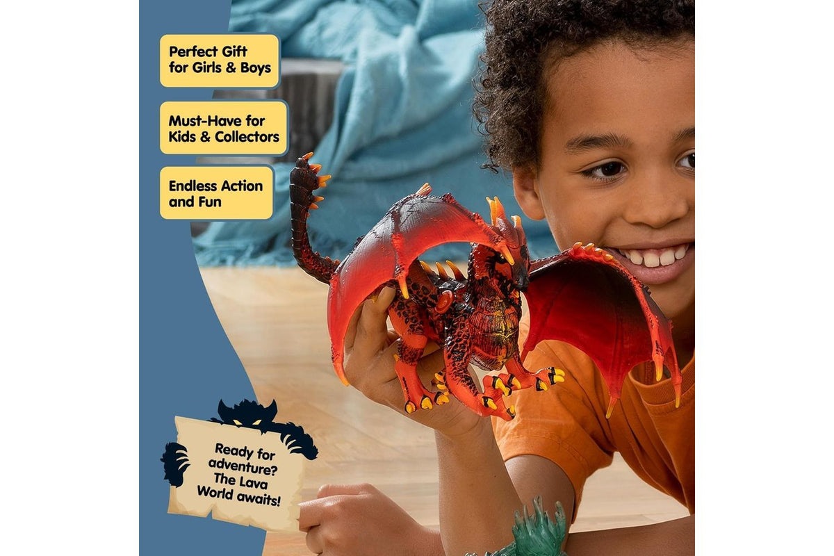 Schleich Eldrador Lava Dragon 70138 | Collectible Figure-4