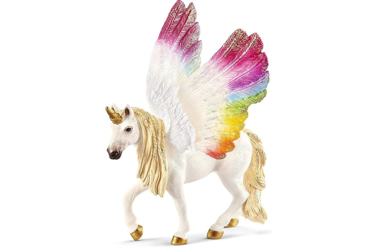 Schleich Bayala Winged Rainbow Unicorn | Fantasy Figure