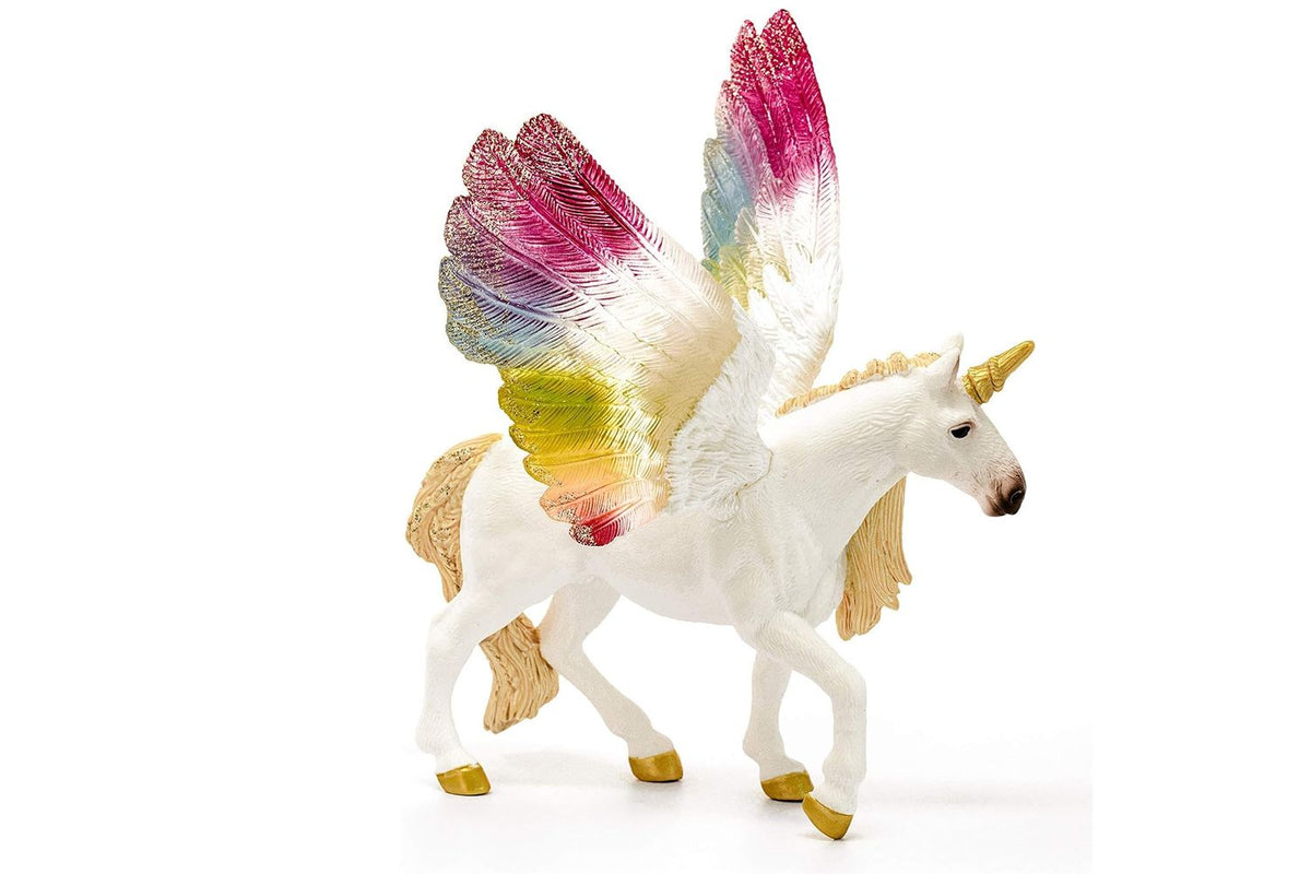 Schleich Bayala Winged Rainbow Unicorn | Fantasy Figure-4