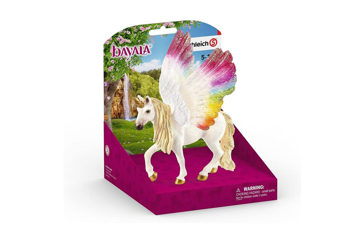 Schleich Bayala Winged Rainbow Unicorn | Fantasy Figure-5