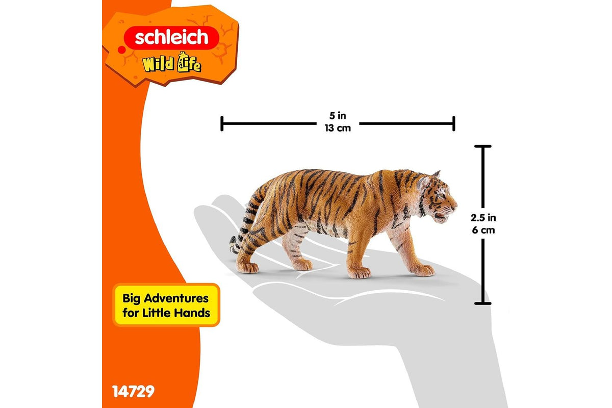 Schleich Wildlife Tiger | Wild Animal Figurine-2