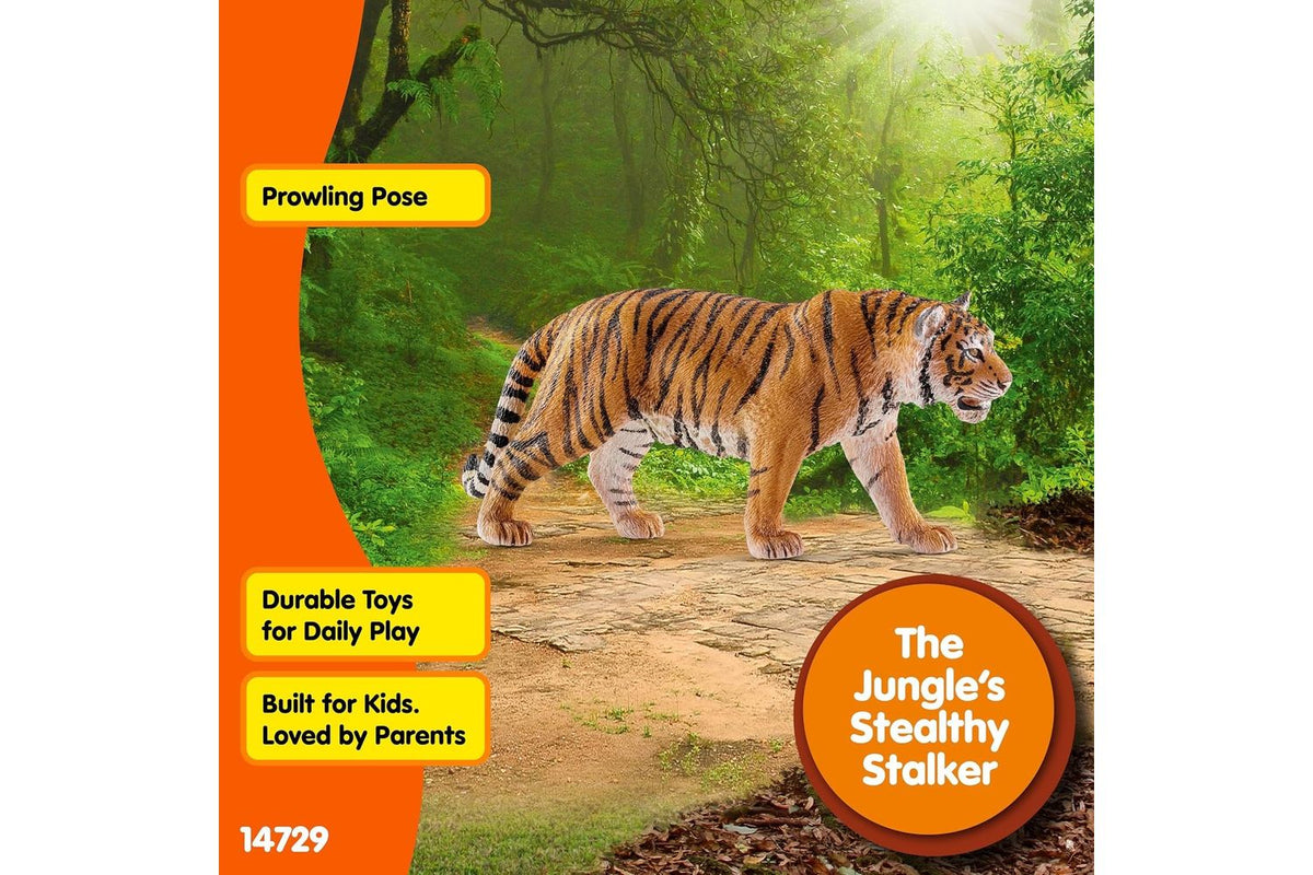 Schleich Wildlife Tiger | Wild Animal Figurine-5