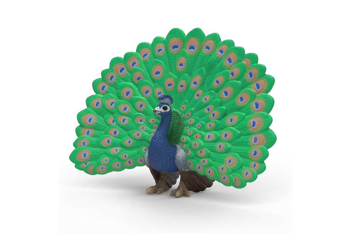 Schleich Farm World Peacock 14926 | Toy Figure