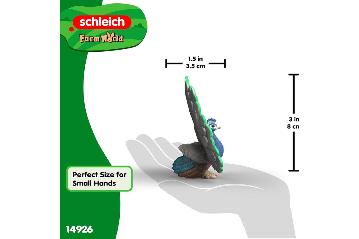 Schleich Farm World Peacock 14926 | Toy Figure-3