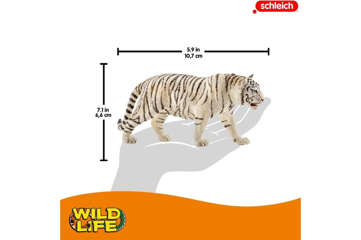 Schleich Wildlife White Tiger 14731 | Toy Figure-2