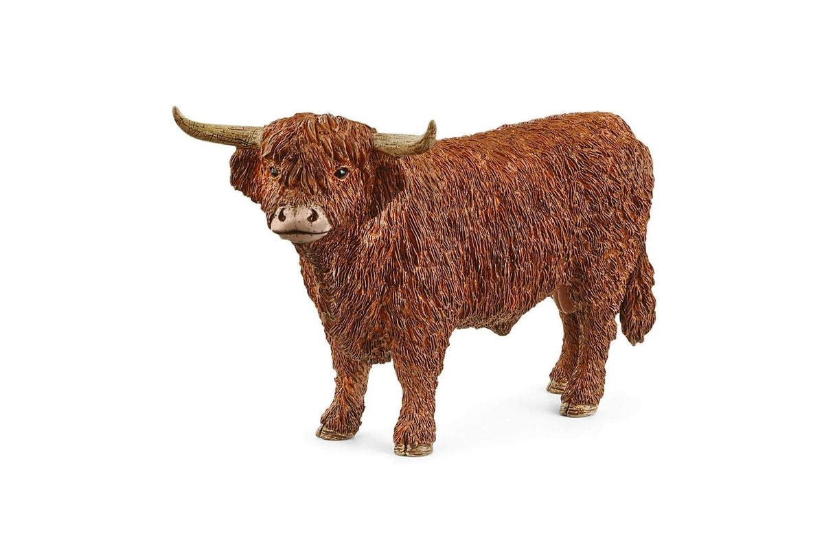 Schleich Farm World Highland Bull 13919 | Toy Figure