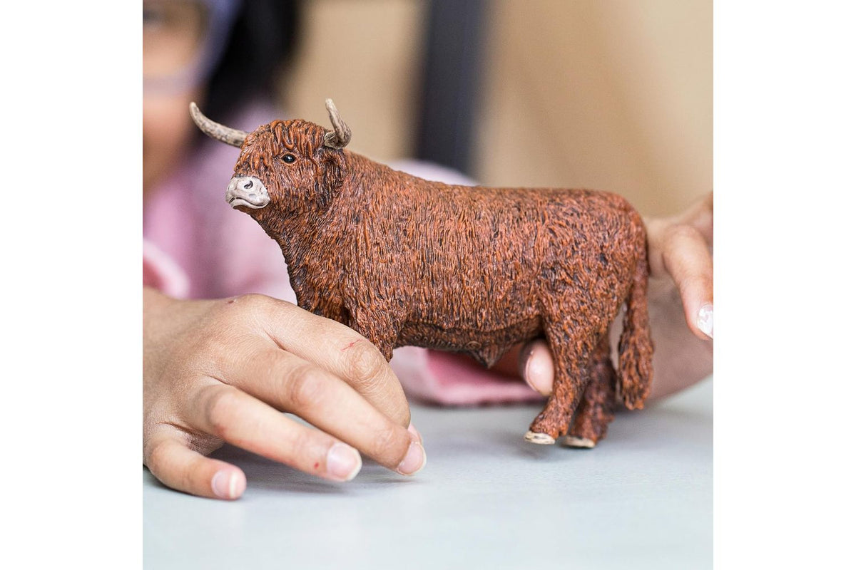 Schleich Farm World Highland Bull 13919 | Toy Figure-2