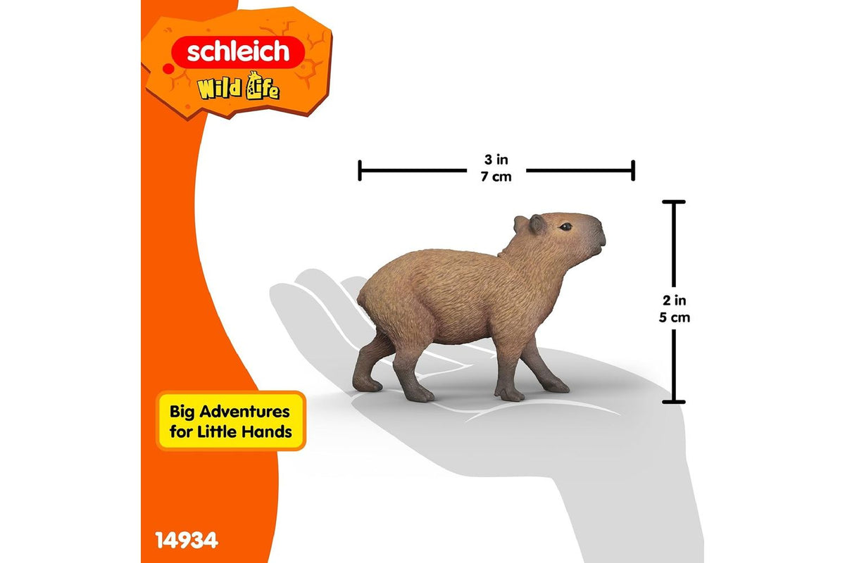Schleich Wildlife Capybara 14934 | Animal Figure-3