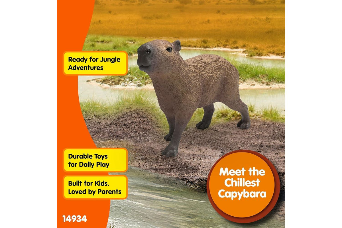 Schleich Wildlife Capybara 14934 | Animal Figure-5