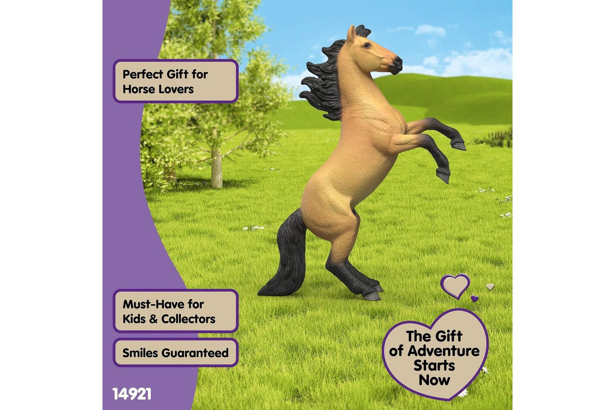 Schleich Horse Club Mustang Stallion | Toy Figure-5