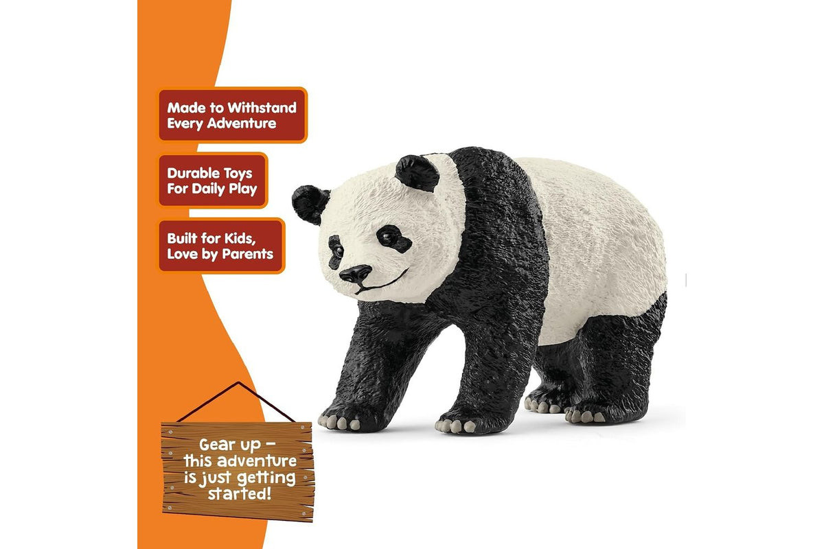 Schleich Wildlife Giant Panda | Toy Figure-4