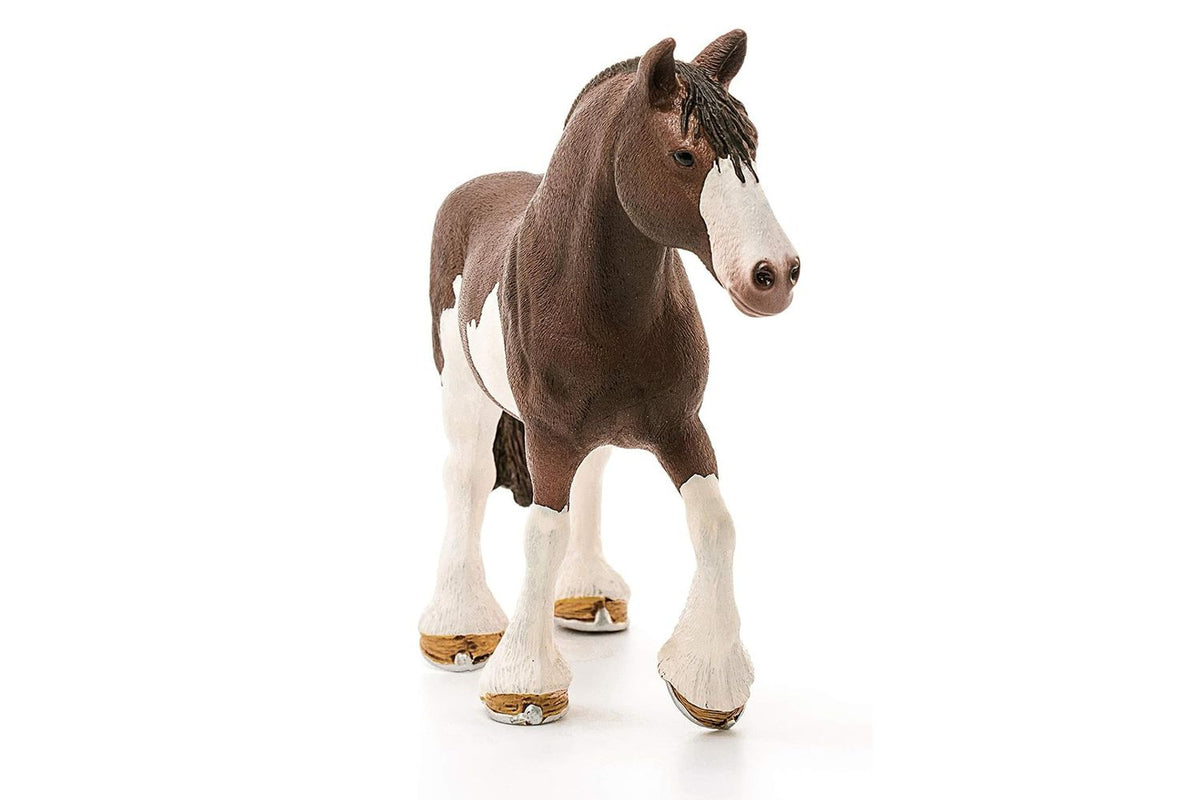 Schleich Farm World Clydesdale Mare | Toy Figure-2