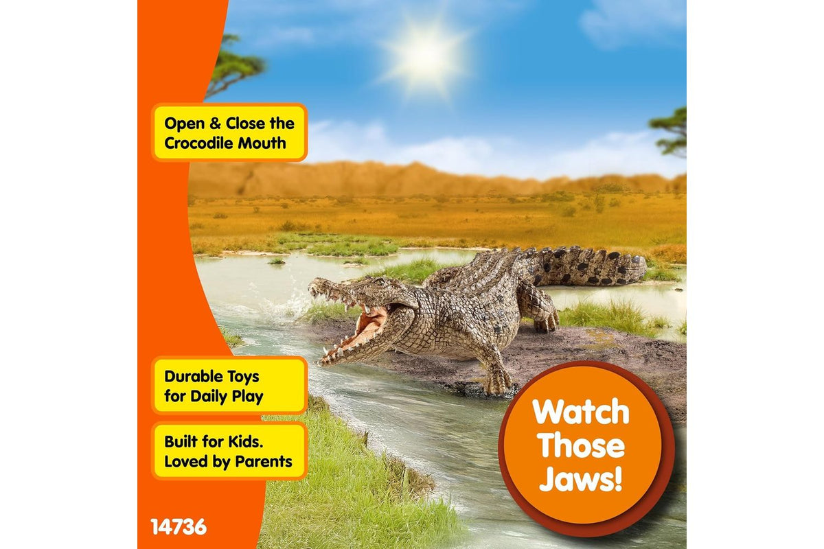 Schleich Wildlife Crocodile 14736 | Toy Figure-4