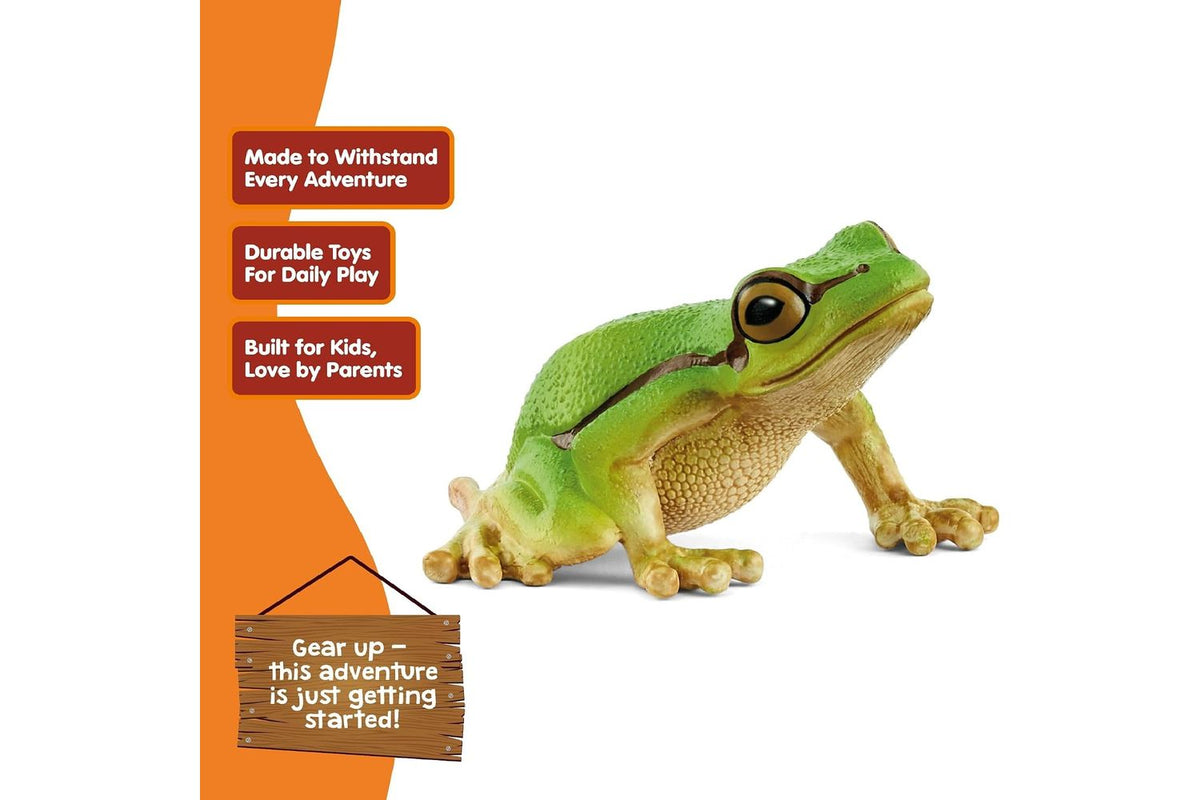 Schleich European Tree Frog Figurine | Toy Figure-4