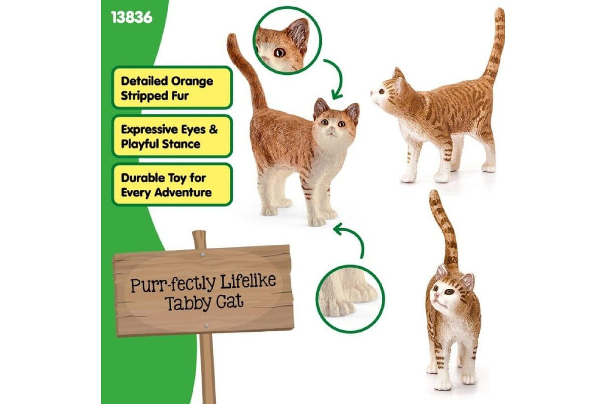 Schleich Farm World Cat 13836 | Toy Figure-4