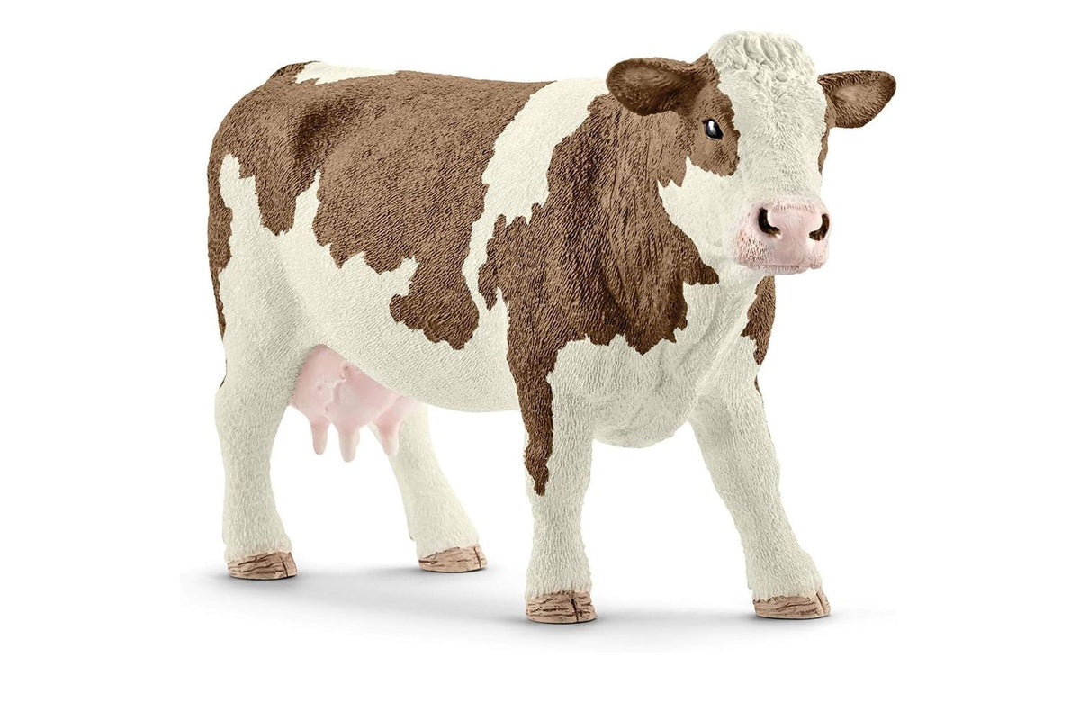 Schleich Farm World Simmental Cow 13801 | Figurine