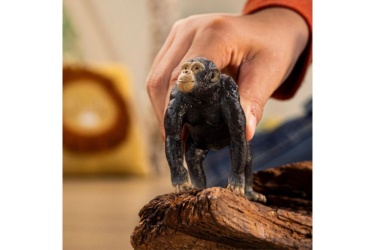 Schleich Wildlife Chimpanzee | Toy Figure-2