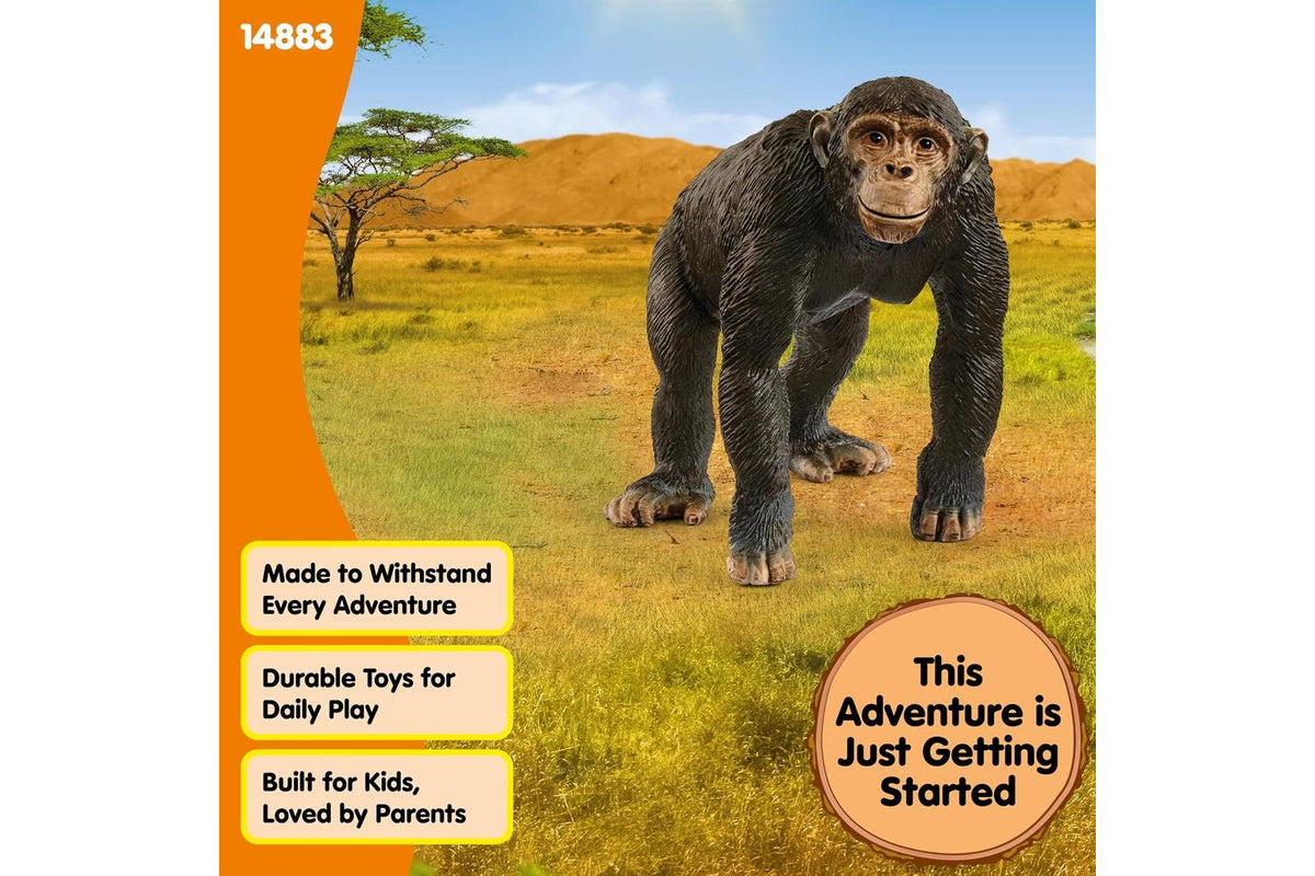 Schleich Wildlife Chimpanzee | Toy Figure-5