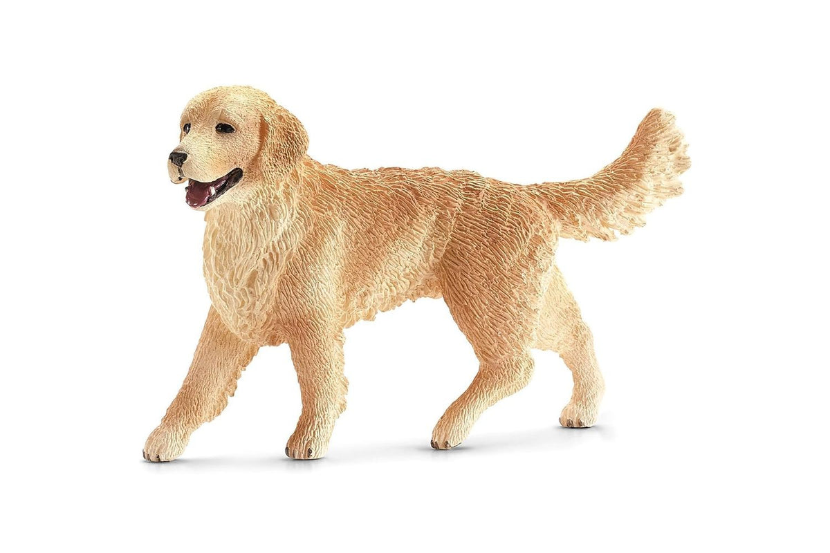 Schleich Farm World Female Golden Retriever | Toy Figure