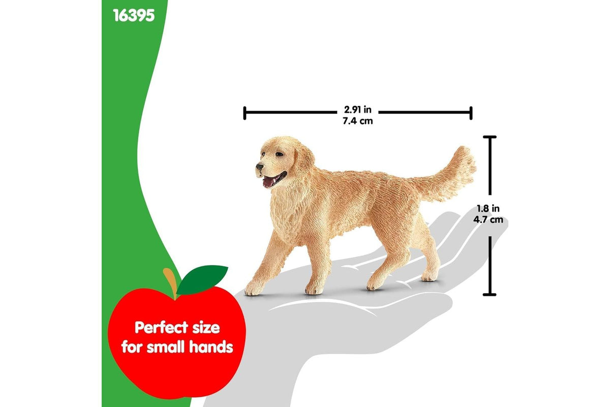 Schleich Farm World Female Golden Retriever | Toy Figure-3