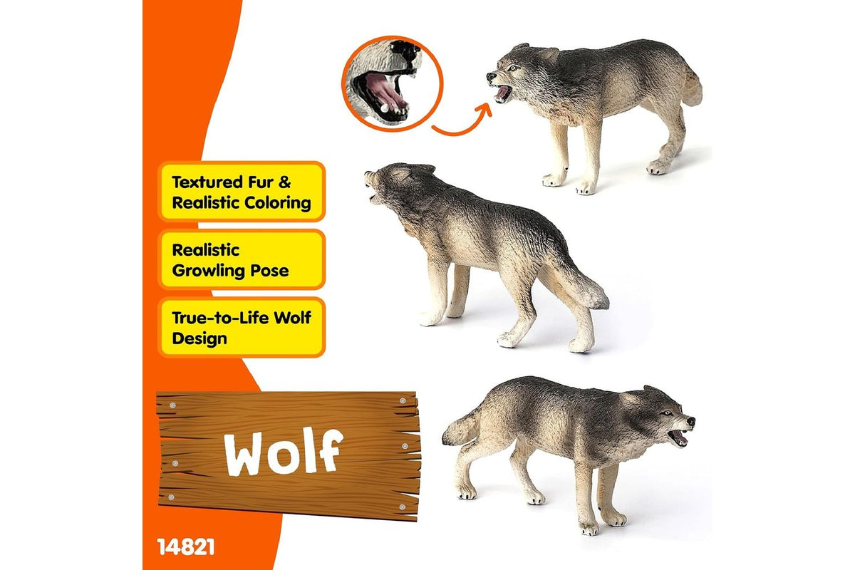 Schleich Wildlife Wolf 14821 | Toy Figure-3