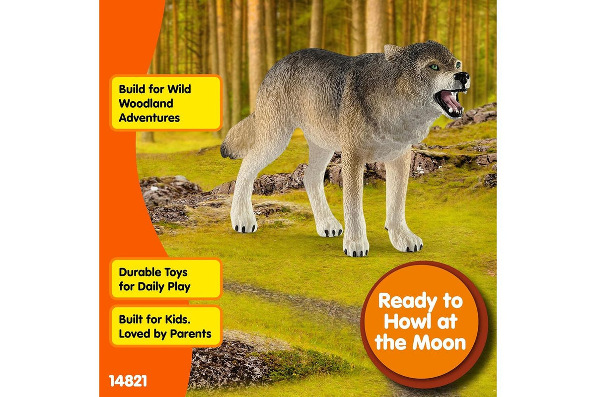 Schleich Wildlife Wolf 14821 | Toy Figure-4