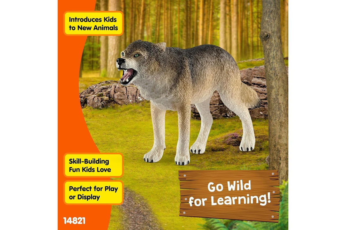 Schleich Wildlife Wolf 14821 | Toy Figure-5