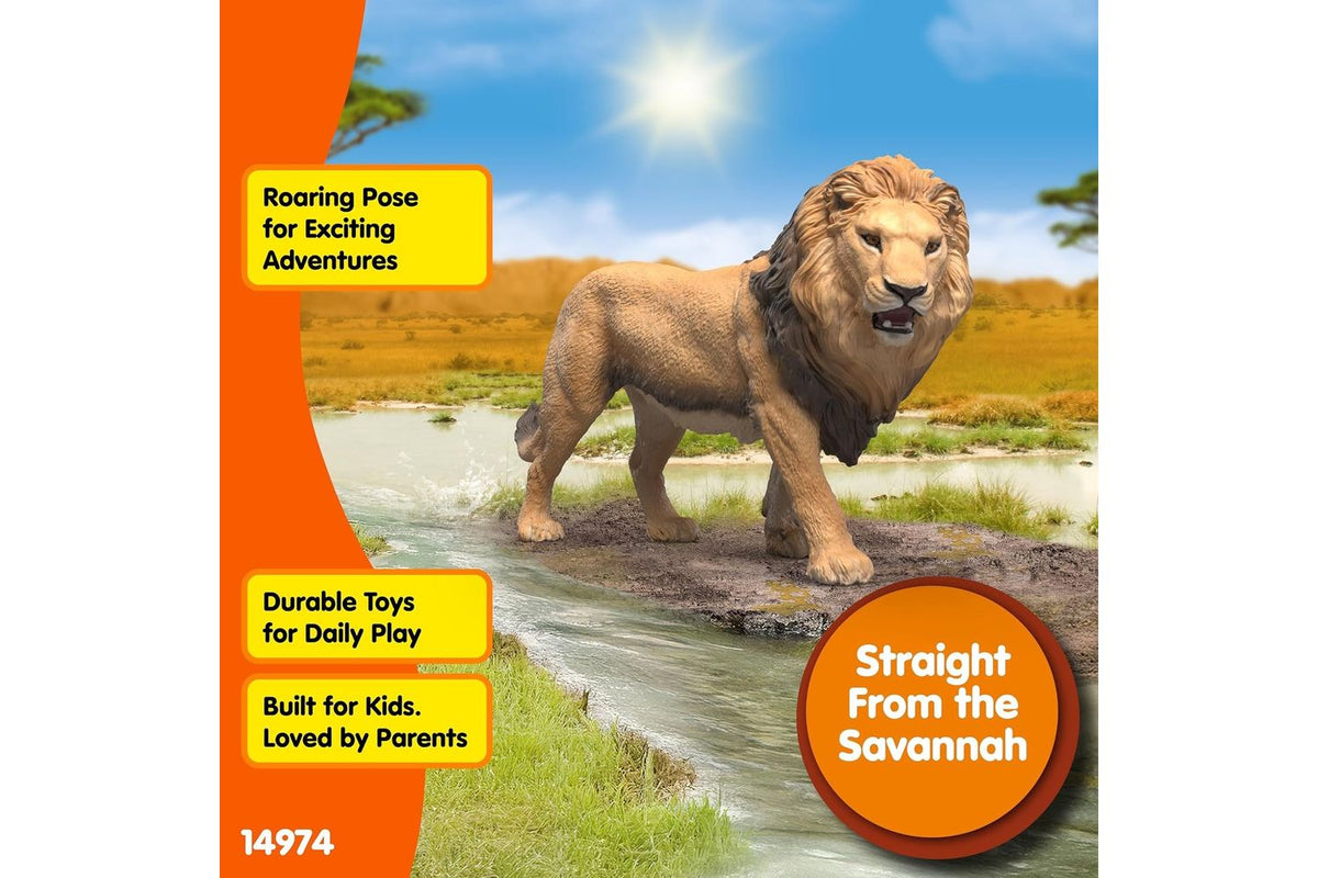 Schleich Wildlife African Lion | Toy Figure-5