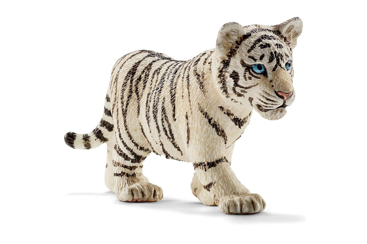 Schleich Wildlife White Tiger Cub | Toy Figure