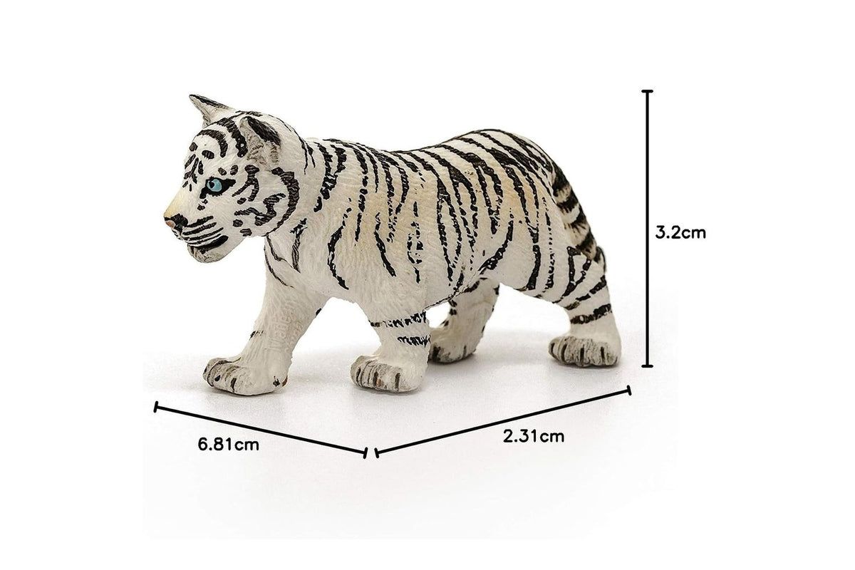 Schleich Wildlife White Tiger Cub | Toy Figure-2
