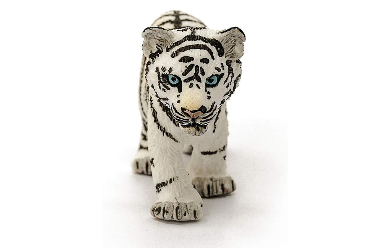 Schleich Wildlife White Tiger Cub | Toy Figure-3