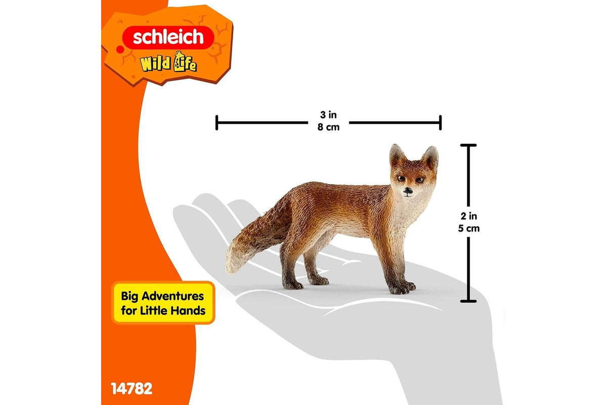 Schleich Wildlife Red Fox | Toy Figure-2