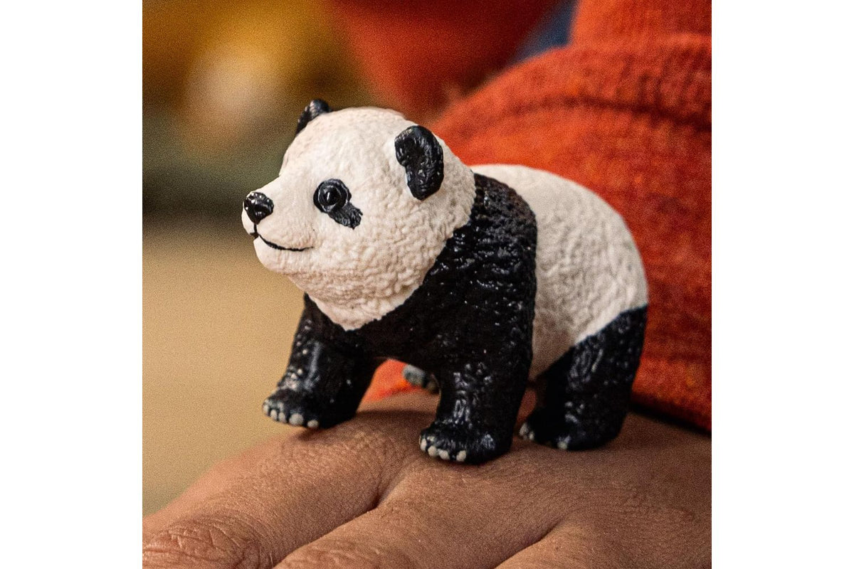 Schleich Wildlife Giant Panda Cub | Animal Figure-2