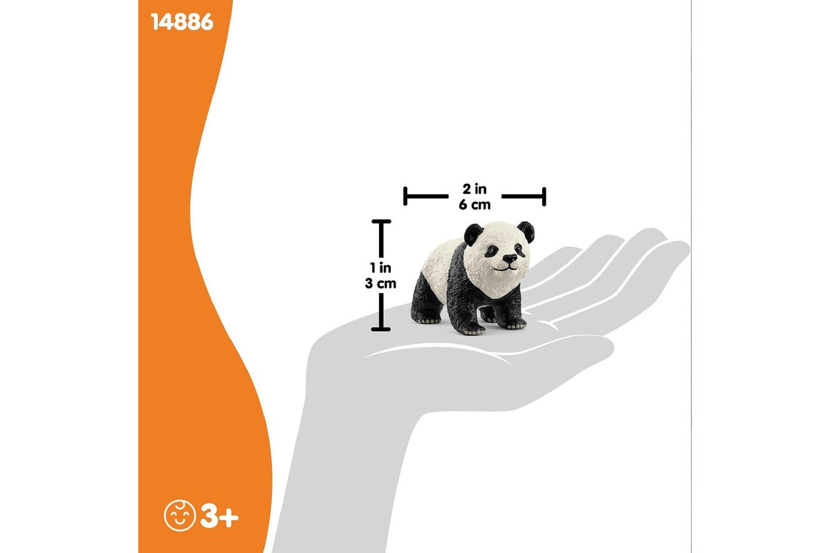 Schleich Wildlife Giant Panda Cub | Animal Figure-3